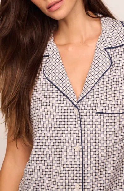 Eberjey Gisele Printed Short Pajamas In Multi