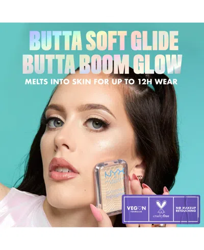 Nyx Professional Makeup Buttermelt Highlight - U Butta Werk In Pink