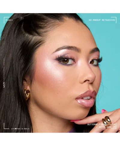 Nyx Professional Makeup Buttermelt Highlight - U Butta Werk In Pink