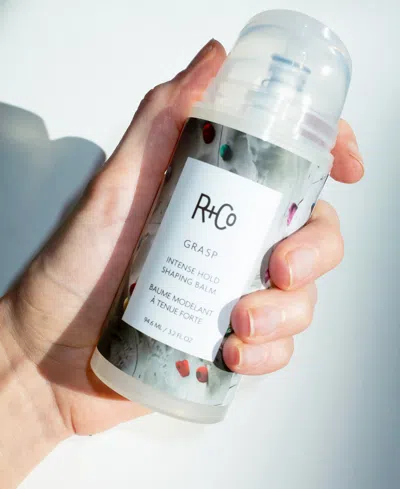 R + Co Grasp Intense Hold Shaping Balm, 3.2 Oz. In Transparent