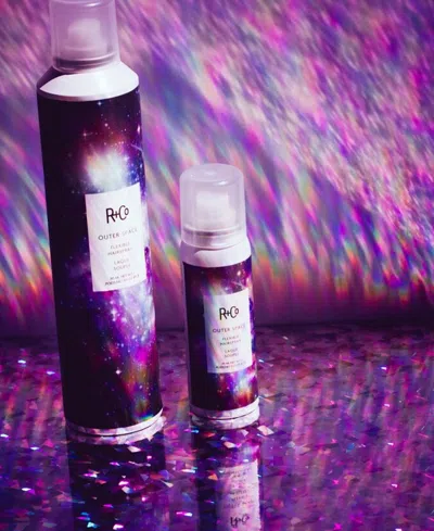 R + Co Outer Space Flexible Hair Spray, 2.5 Oz. In Transparent
