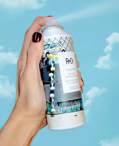 R + Co Halfpipe Dry Wax Finishing Spray 169ml In Transparent