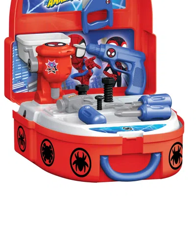 World Tech Toys Spidey And His Amazing Friends Handyman Backpack Tool Set, 18-piece In Transparent