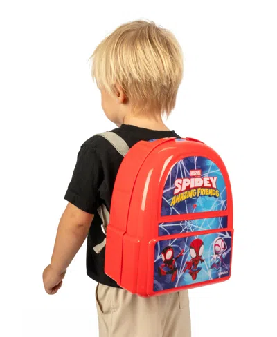 World Tech Toys Spidey And His Amazing Friends Handyman Backpack Tool Set, 18-piece In Transparent
