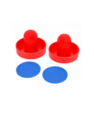 World Tech Toys Transformers Electronic Tabletop Air Hockey Wood In Transparent