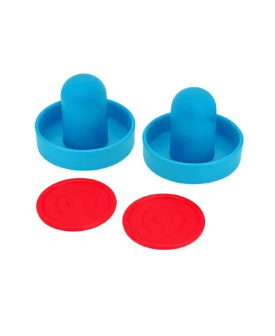 World Tech Toys Mickey Mouse Electronic Tabletop Air Hockey Wood In Multi