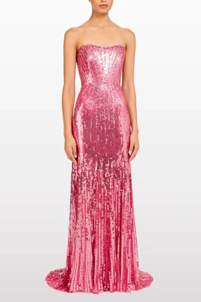 Jenny Packham Sarai Maxi Dress In Pink