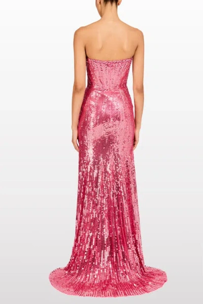 Jenny Packham Sarai Maxi Dress In Pink