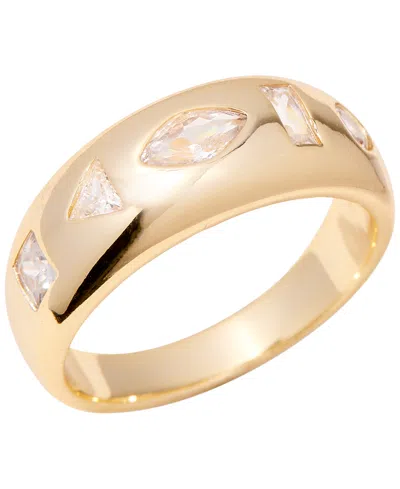 Brook & York Brook And York Carter Mosaic Dome Ring In Brown