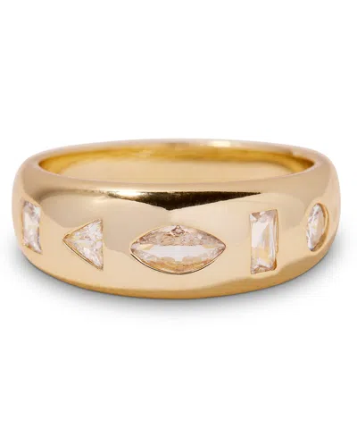 Brook & York Brook And York Carter Mosaic Dome Ring In Brown