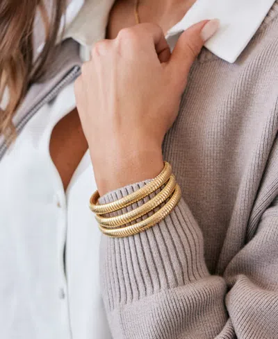 Brook & York Scottie Bracelet Set In Gold