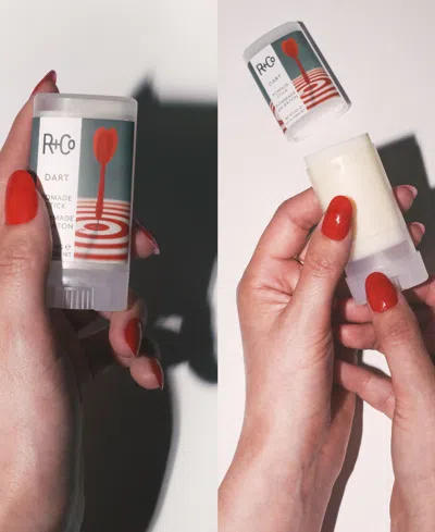 R + Co Dart Pomade Stick In Transparent