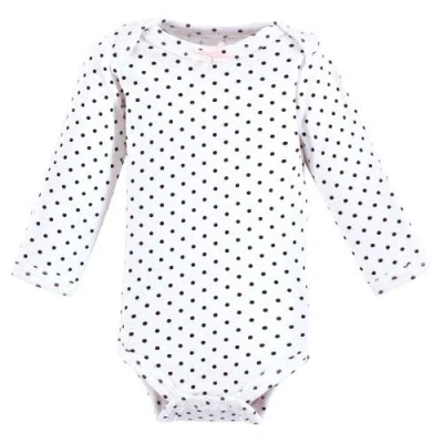 Luvable Friends Preemie Long Sleeve Bodysuits 3pk Foxy In Pink