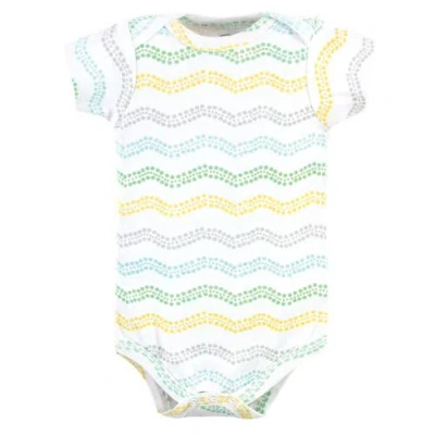 Luvable Friends Five-piece Infant Bodysuit Set In Multi