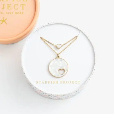 Starfish Project Journey Together Necklace Set In Gold