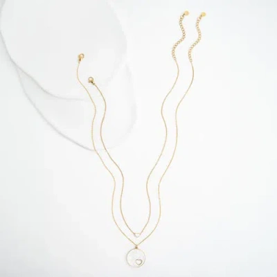 Starfish Project Journey Together Necklace Set In Gold