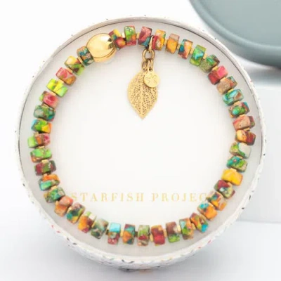 Starfish Project Sedona Stretch Bracelet In Gold