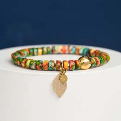 Starfish Project Sedona Stretch Bracelet In Gold