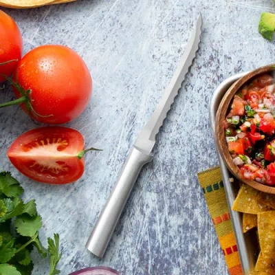 Radà Rada 3 Piece Sensational Serrations Knife Set In Silver