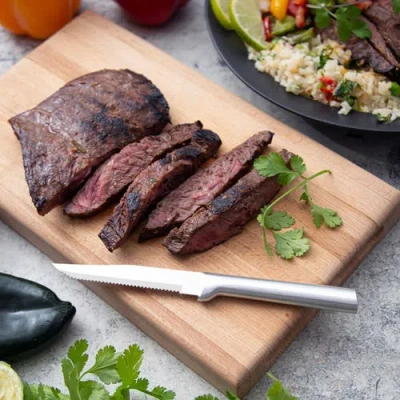 Radà Rada 8 Piece Meat Lover's Set With Carving Set And Steak Knives In Silver