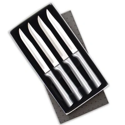 Radà Rada 4 Piece Steak Knives Set With Gift Box In Silver