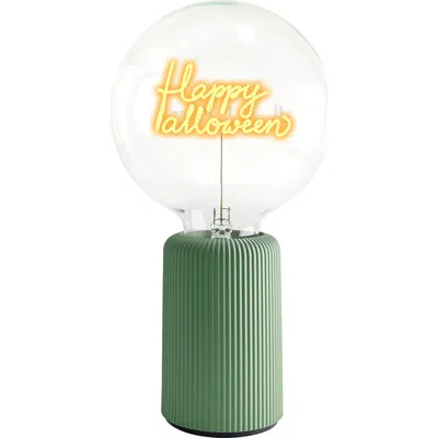 Mitb Happy Halloween Portable Table Lamp In Green
