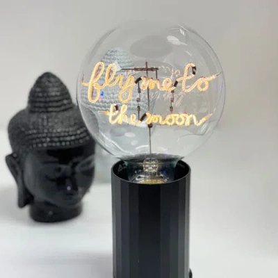 Mitb Fly Me To The Moon Portable Table Lamp In Pink