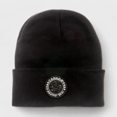 Canada Weather Gear Stylish Winter Beanie In Black