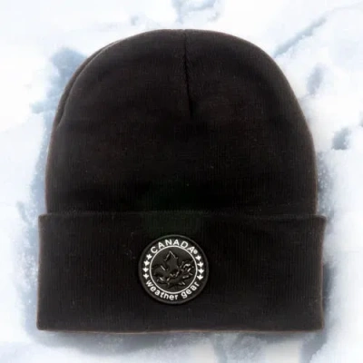 Canada Weather Gear Stylish Winter Beanie In Black