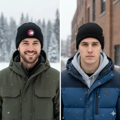 Canada Weather Gear 2-pack Ribbed Knit Beanies In Black