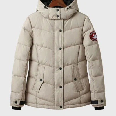 Canada Weather Gear Quilted Winter Jacket In Neutral