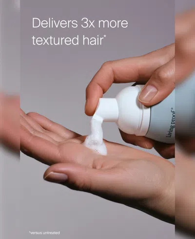 Living Proof Full Texturizing Foam 5 Oz. In Transparent