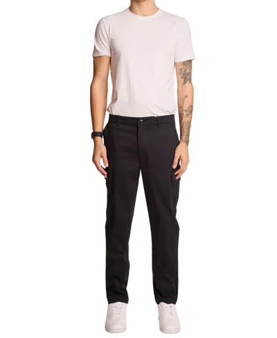 Paisley & Gray Straight Leg Cargo Pants In Black