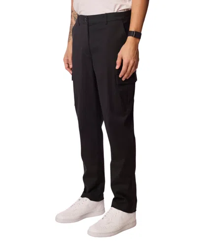 Paisley & Gray Straight Leg Cargo Pants In Black