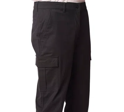 Paisley & Gray Straight Leg Cargo Pants In Black