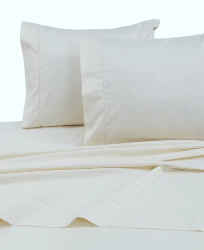Tribeca Living Egyptian Cotton Sateen 800 Thread Count Extra Deep Pocket Queen Sheet Set In White