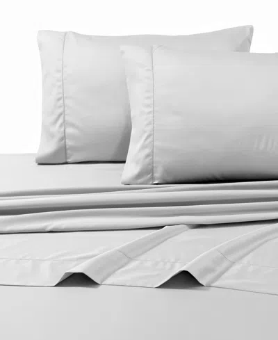 Tribeca Living Egyptian Cotton Sateen 800 Thread Count Extra Deep Pocket Queen Sheet Set In Gray