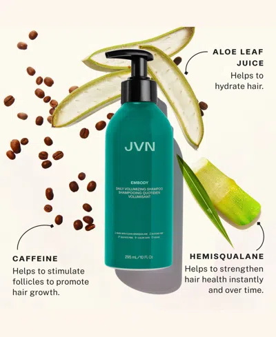 Jvn Hair Embody Volumizing Shampoo, 10 Oz. In Transparent