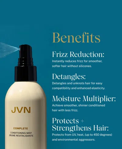 Jvn Hair Complete Leave-in Conditioning Mist, 5 Oz. In Transparent