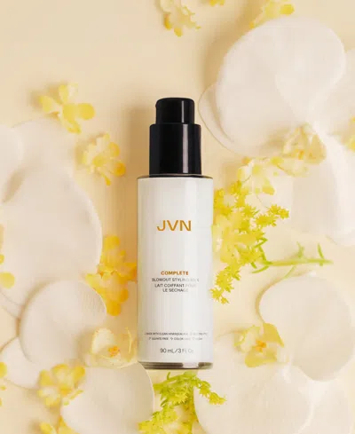 Jvn Hair Complete Blowout Styling Milk, 3.04 Oz. In Transparent