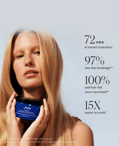 Jvn Hair Nurture Intense Hydration Mask, 8 Oz. In Transparent