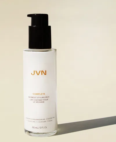 Jvn Hair Complete Blowout Styling Milk, 3.04 Oz. In Transparent