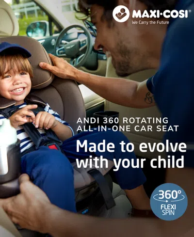 Maxi-cosi Andi Baby And Toddler 360 Rotating All-in-one Convertible Car Seat In Black