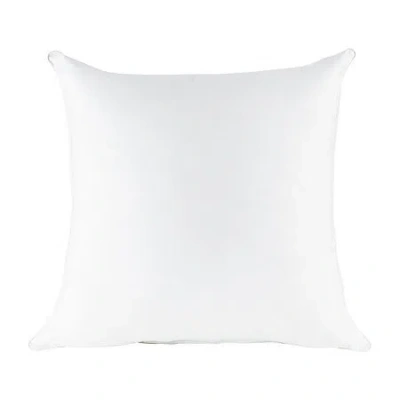 I Am Euro Pillow In White
