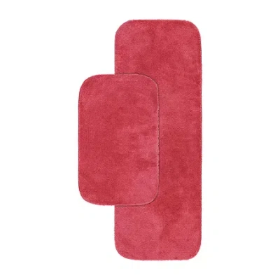 Garland Rug Traditional 2-pc. Bath Rug Set In Pink