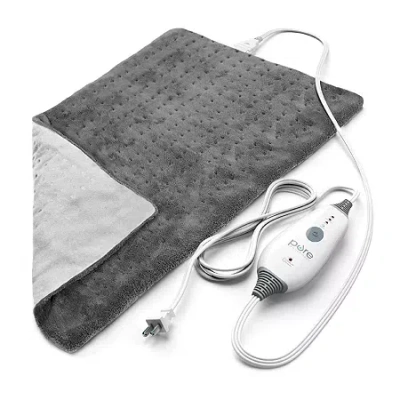 Pure Enrichment Purerelief Deluxe Heating Pad In Gray
