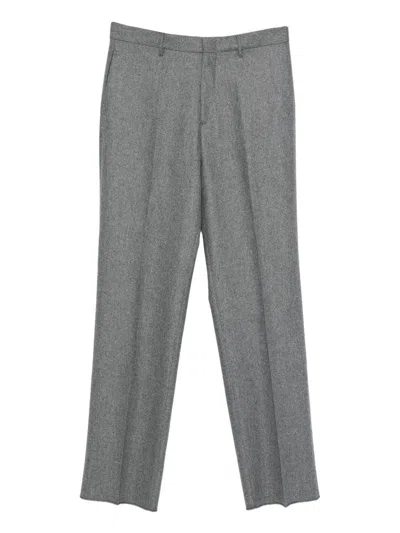 Tagliatore Belt-loop Trousers In Gray