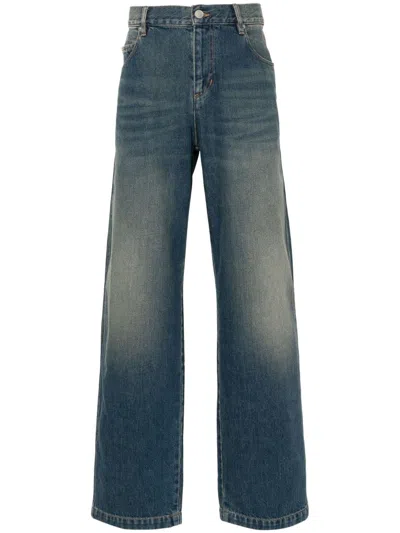 Isabel Marant Jorje Jeans With Medium Rise In Blue