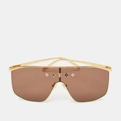 Pre-owned Louis Vuitton Z1717u Lv Golden Mask Sunglasses