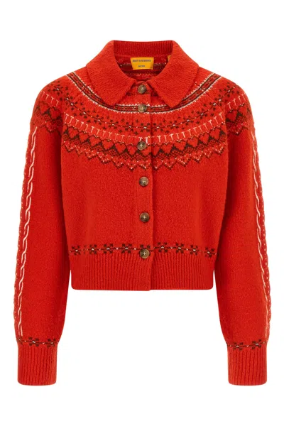 Guest In Residence Cloud Chalet Cardigan In Multi